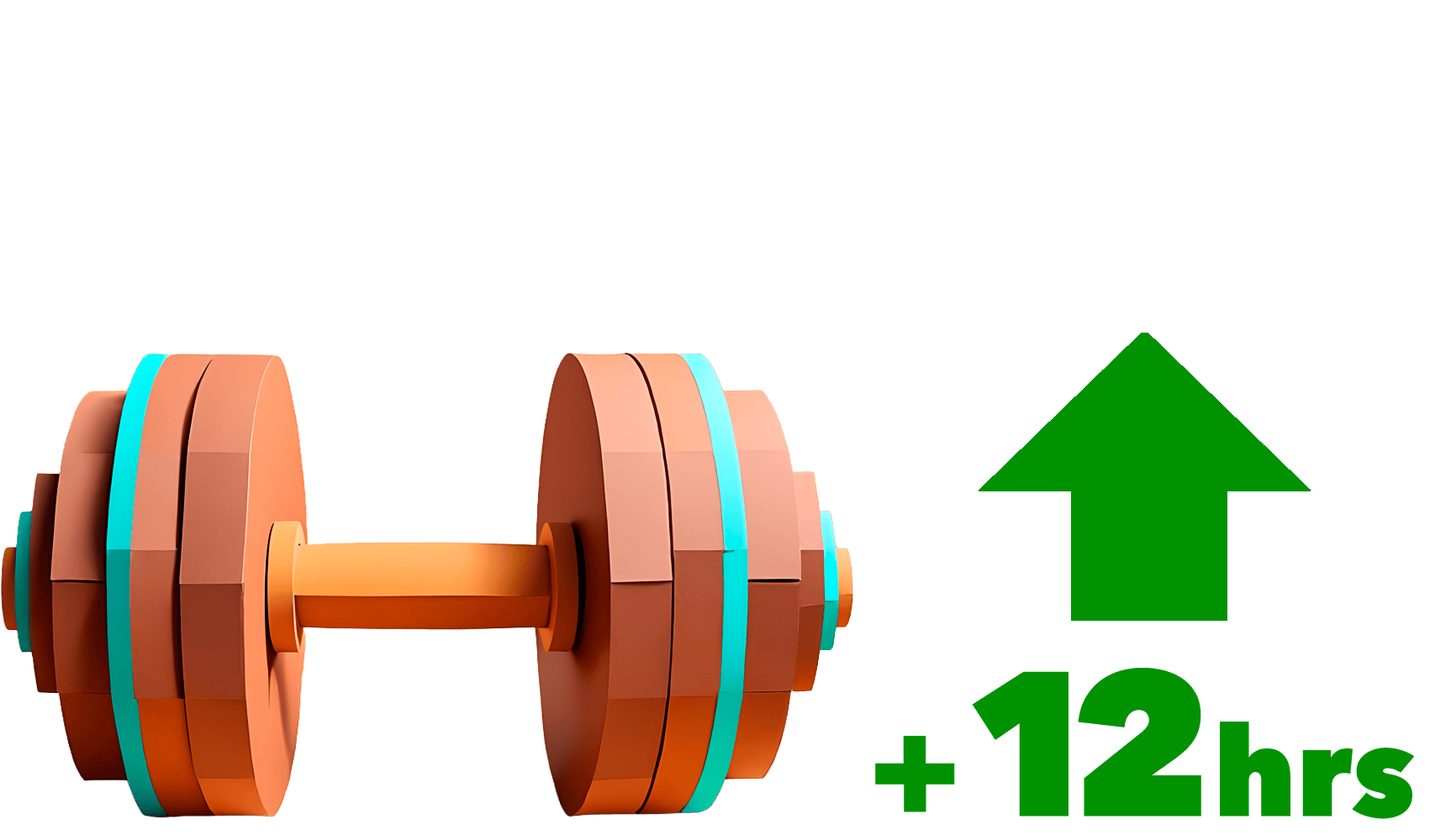 Dumbbell with positive hours